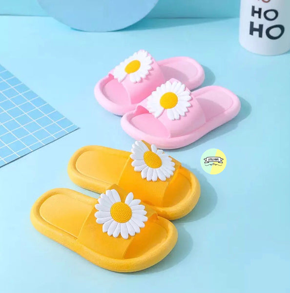 Cute Comfy PVC Flower Slippers