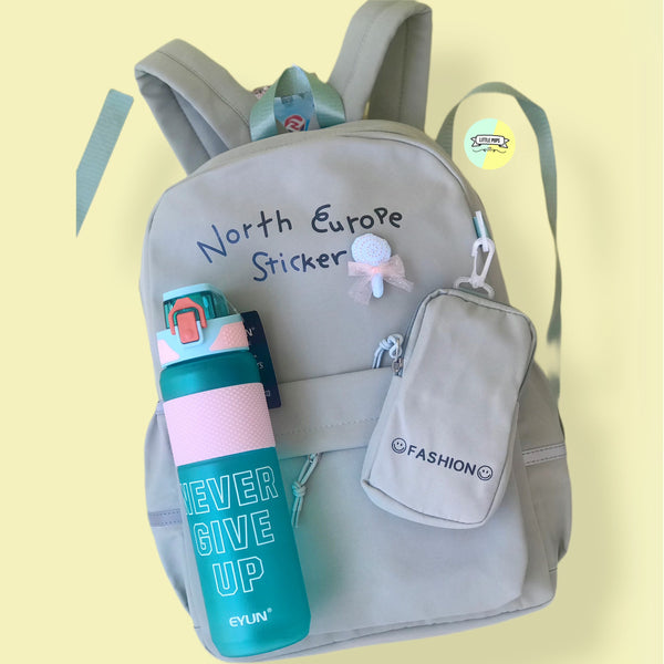 Adorable Embossed "North Europe Sticker" Bag Pack Deal 3