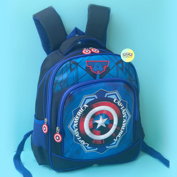 Captain America Character 3D Bag Pack